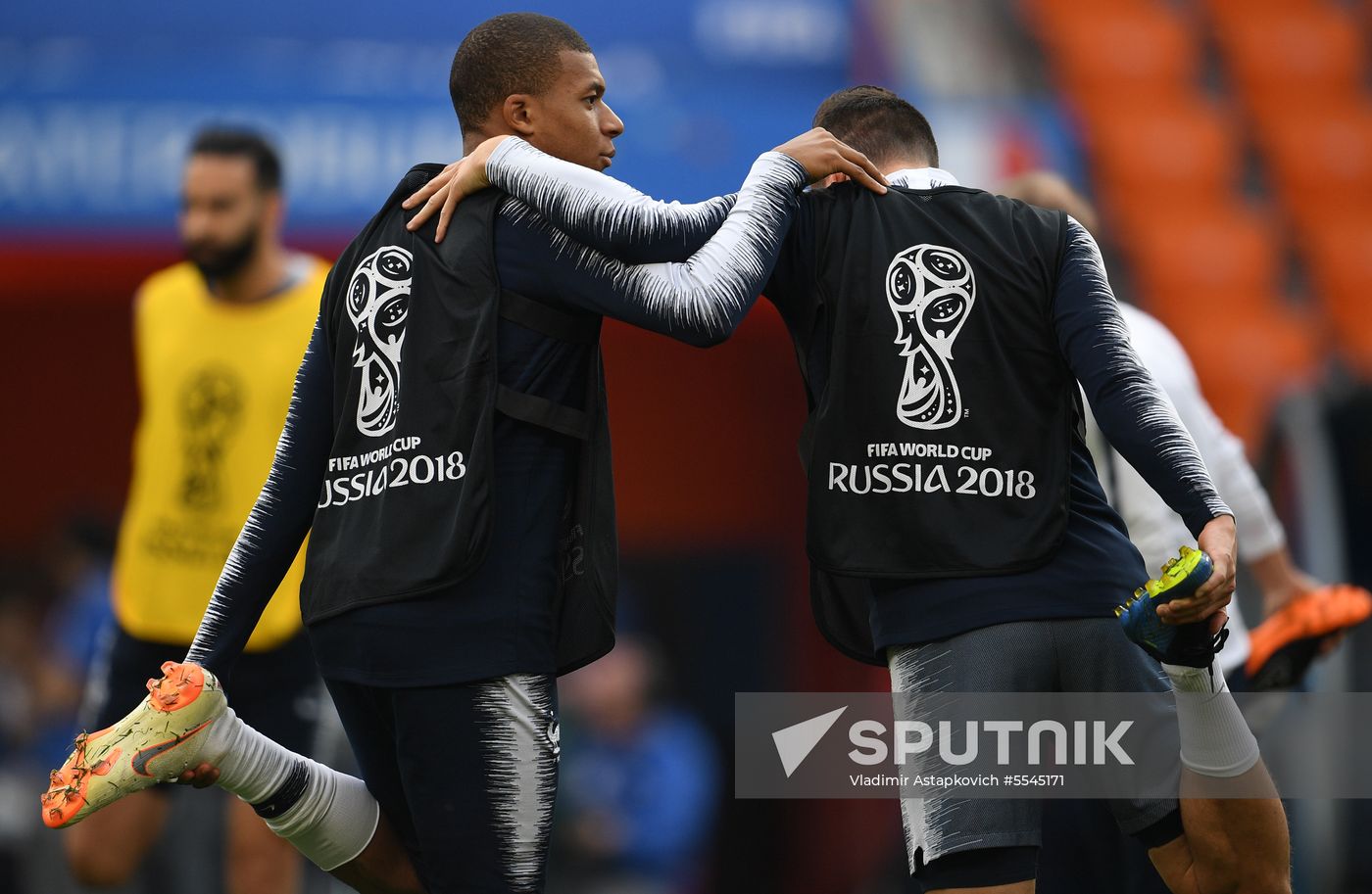 Russia World Cup France Training