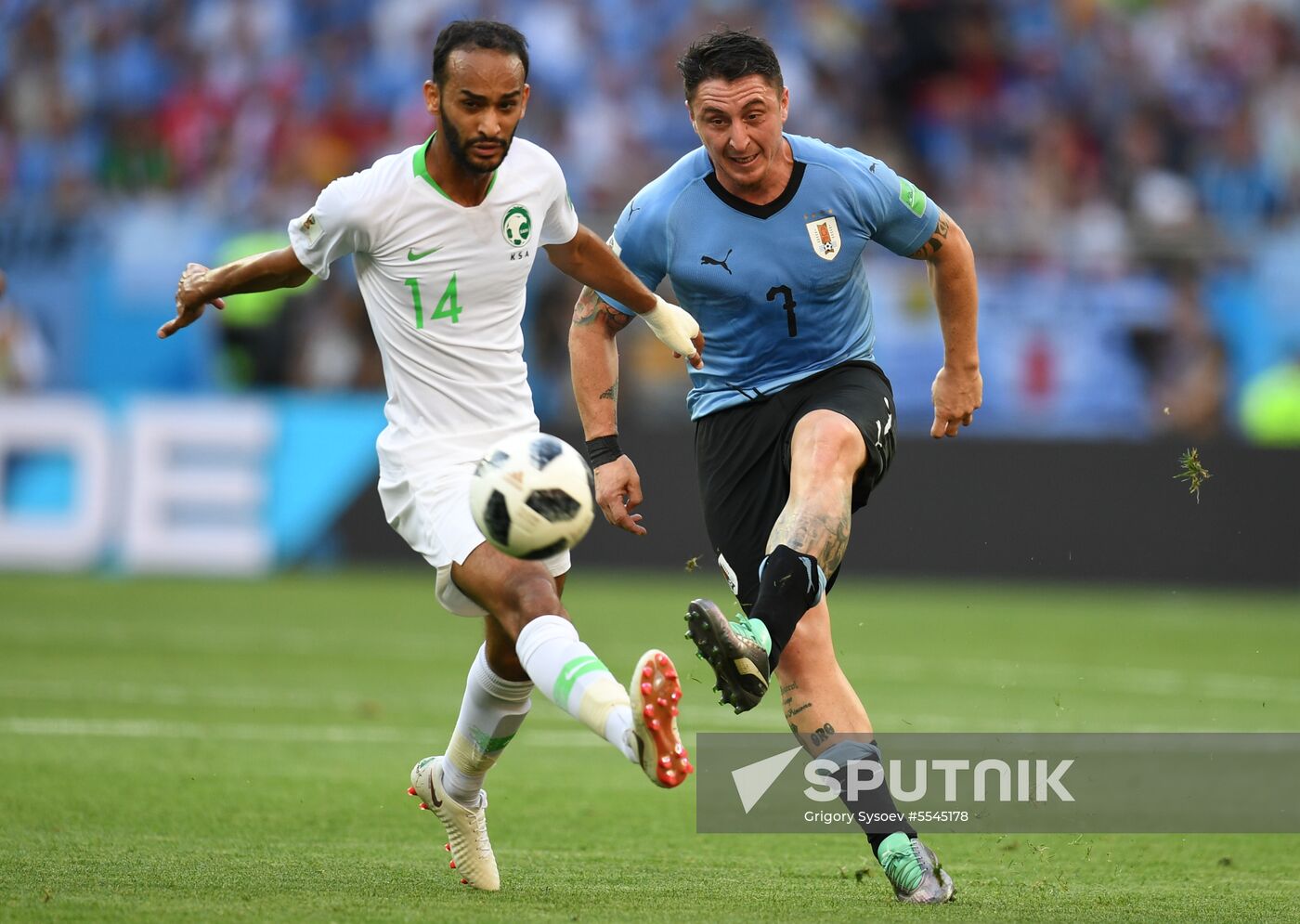 Russia World Cup Uruguay - Saudi Arabia