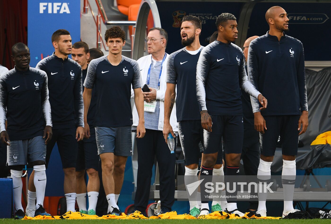 Russia World Cup France Training