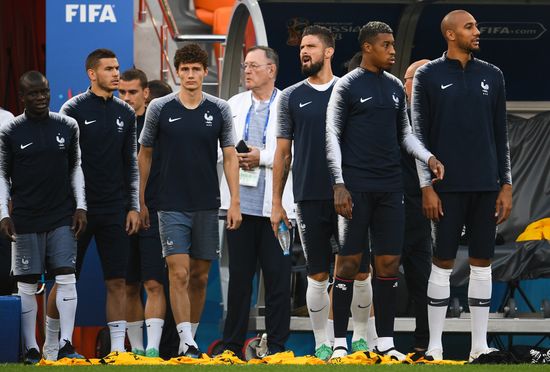 Russia World Cup France Training