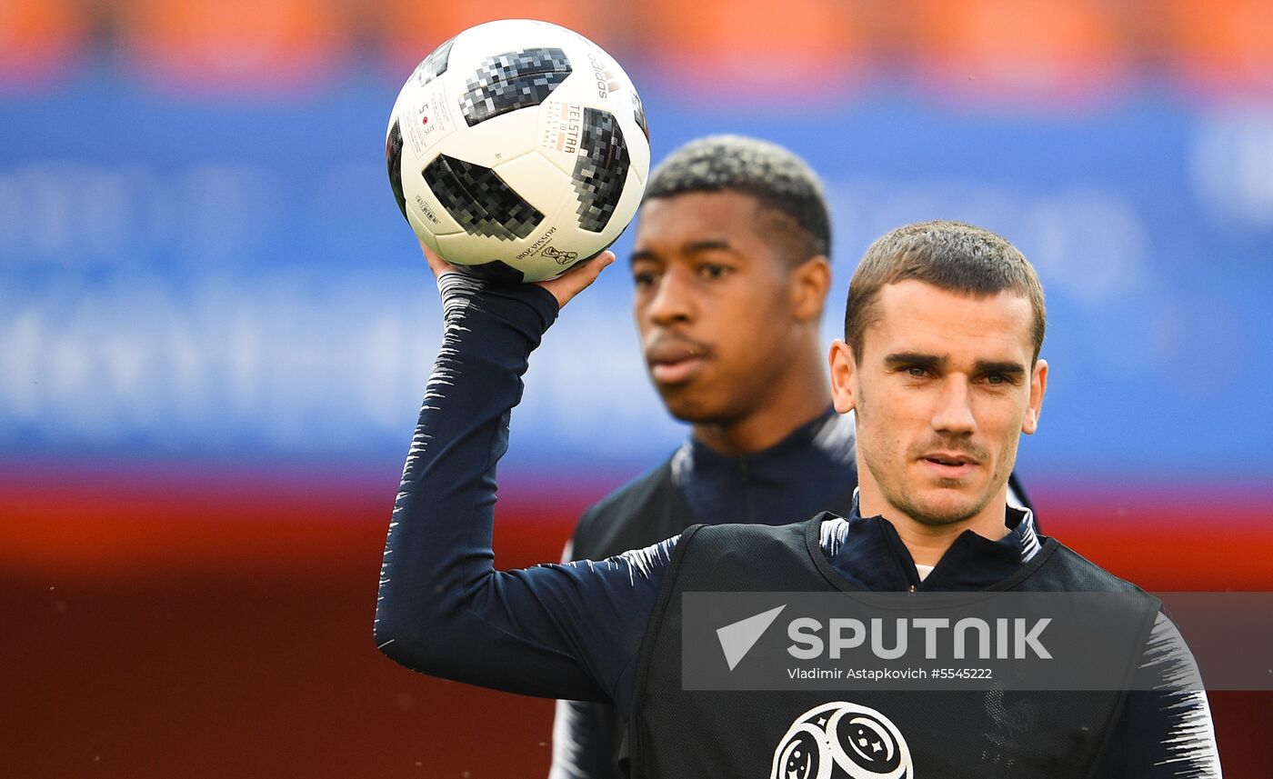 Russia World Cup France Training