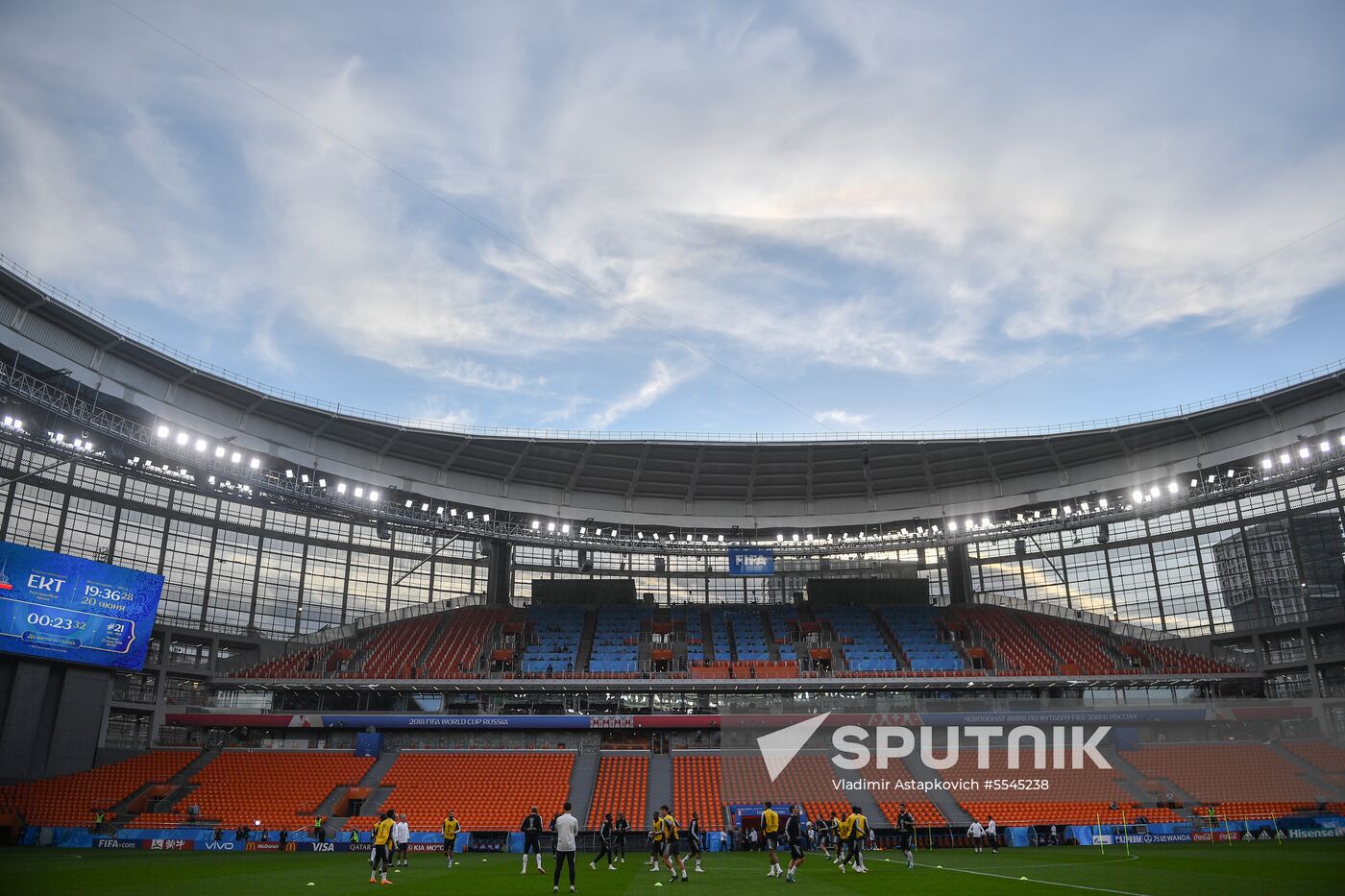 Russia World Cup France Training