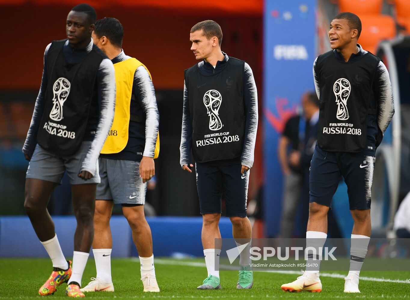 Russia World Cup France Training