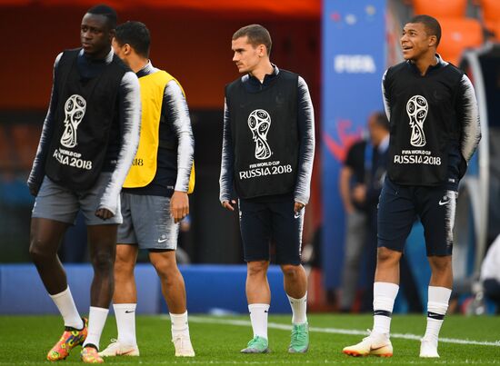 Russia World Cup France Training