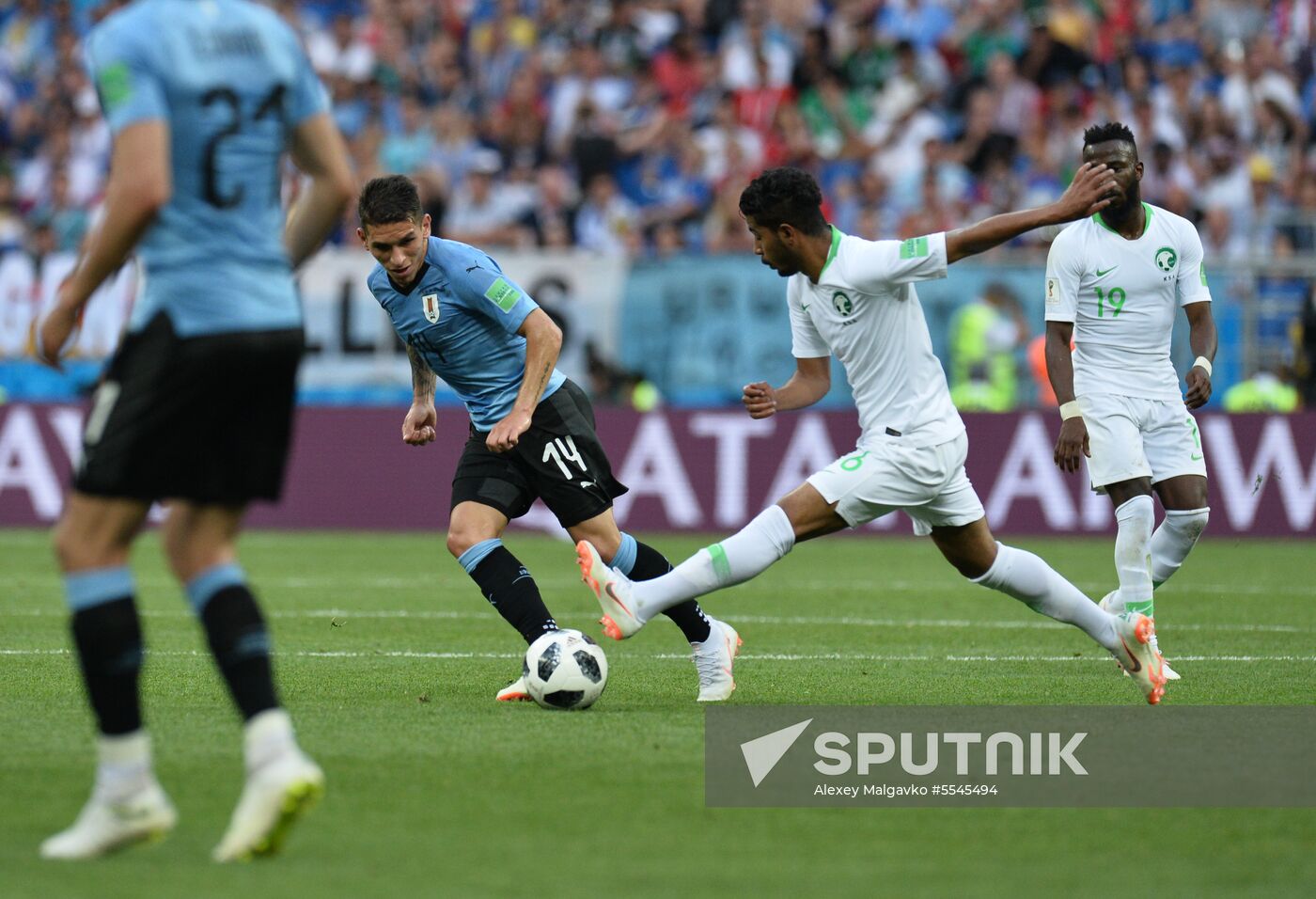 Russia World Cup Uruguay - Saudi Arabia