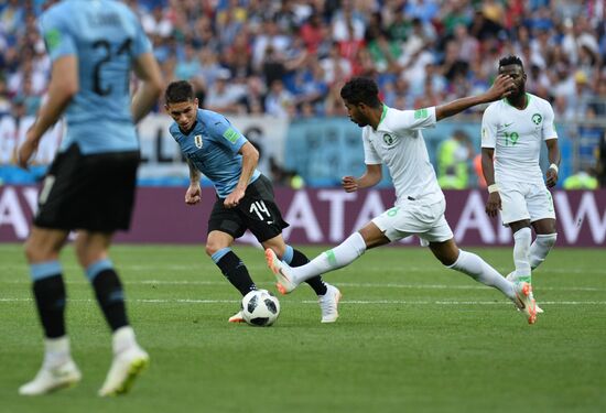 Russia World Cup Uruguay - Saudi Arabia
