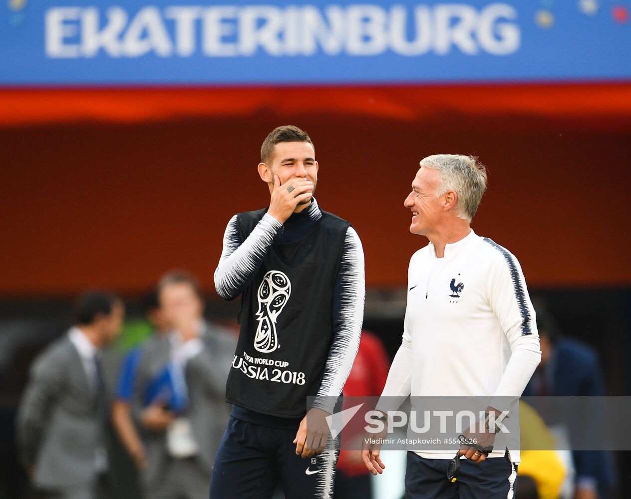Russia World Cup France Training