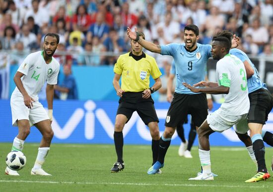 Russia World Cup Uruguay - Saudi Arabia
