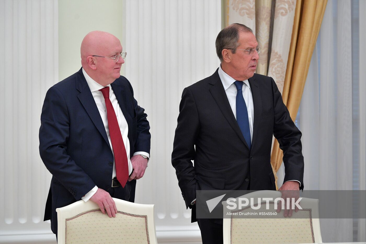 President Vladimir Putin meets with UN Secretary-General Antonio Guterres