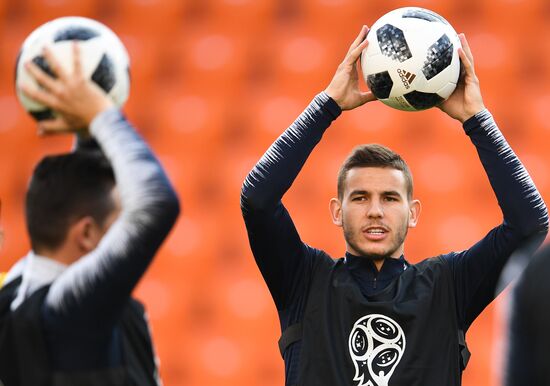 Russia World Cup France Training