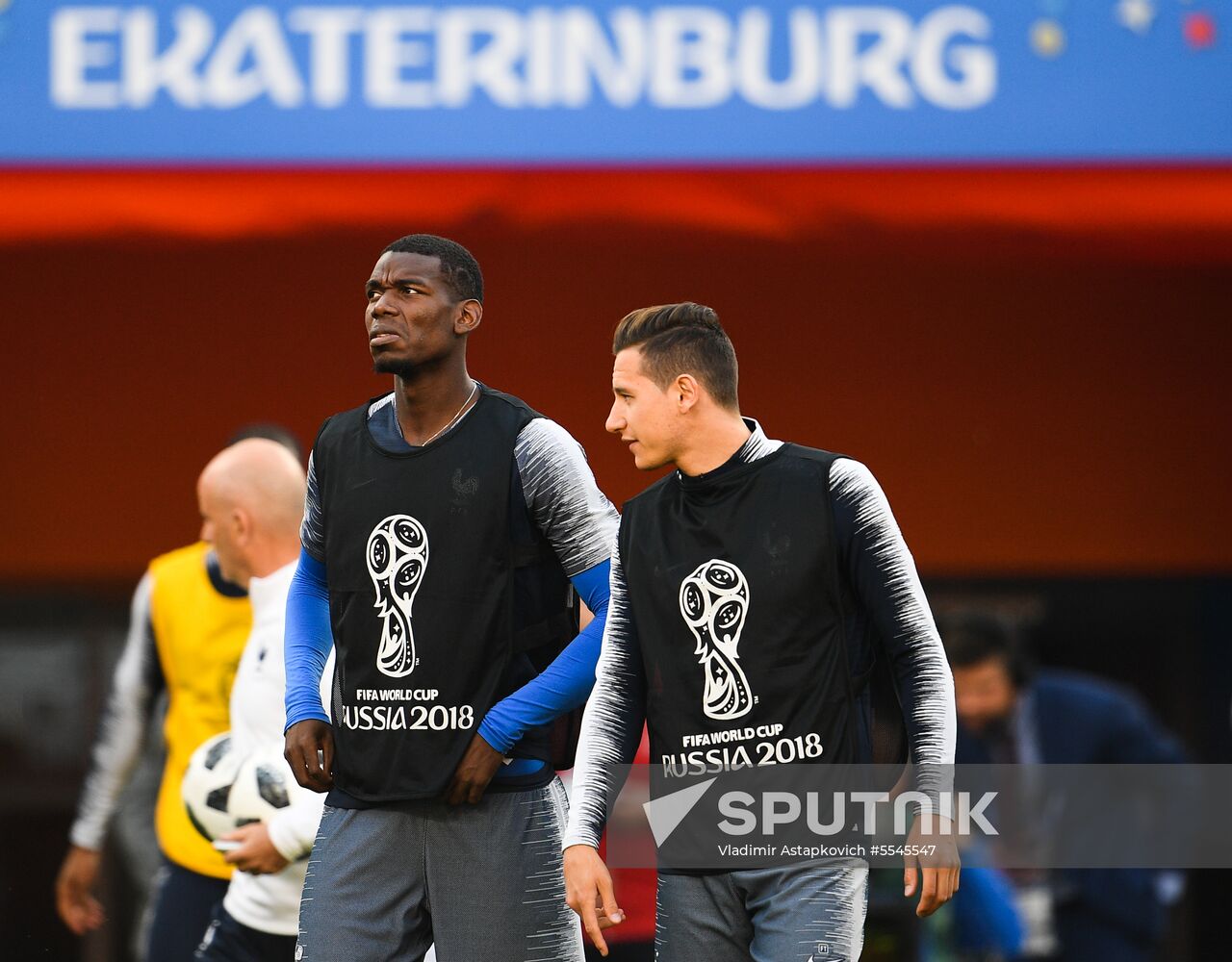Russia World Cup France Training