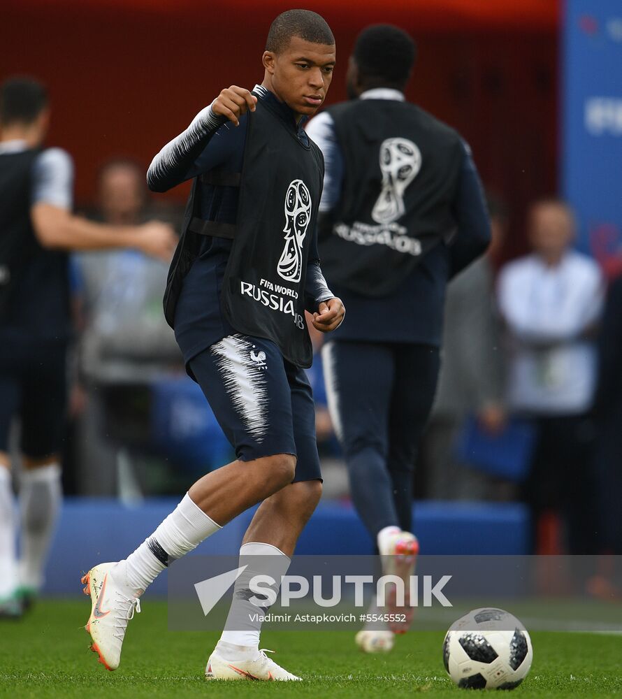 Russia World Cup France Training