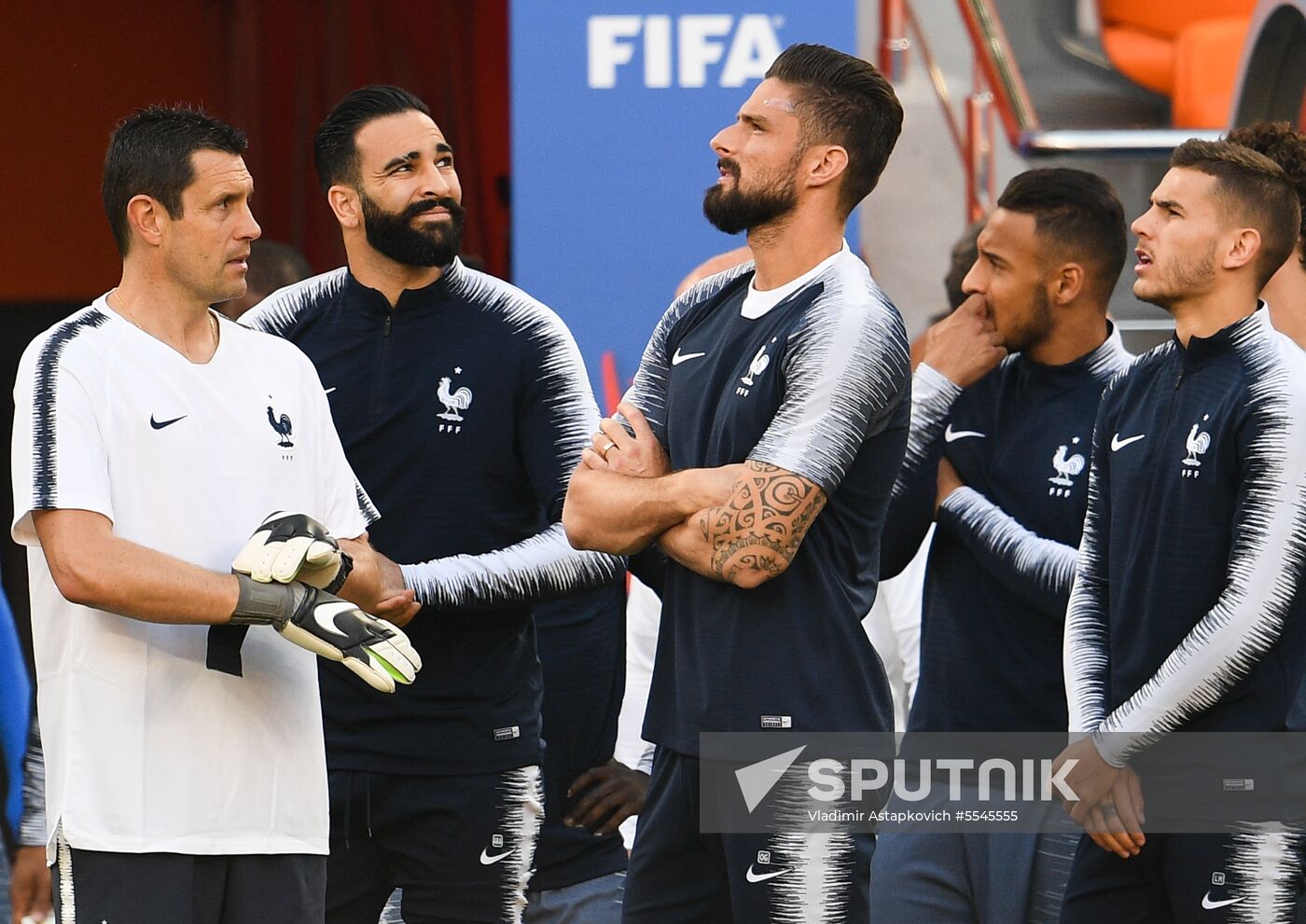 Russia World Cup France Training