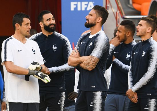 Russia World Cup France Training