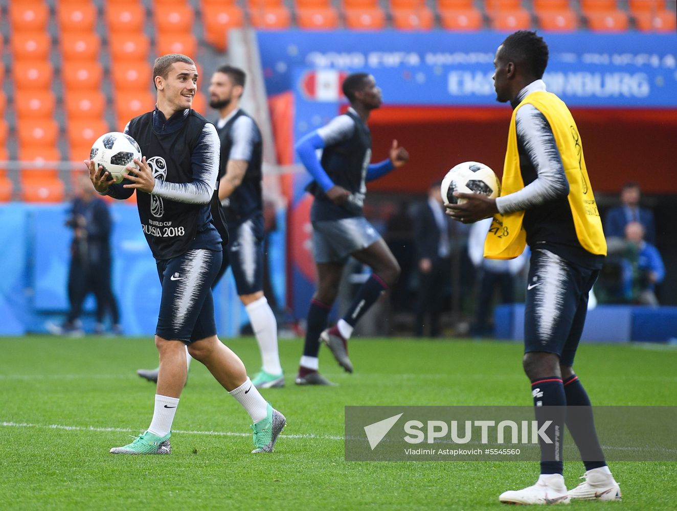 Russia World Cup France Training