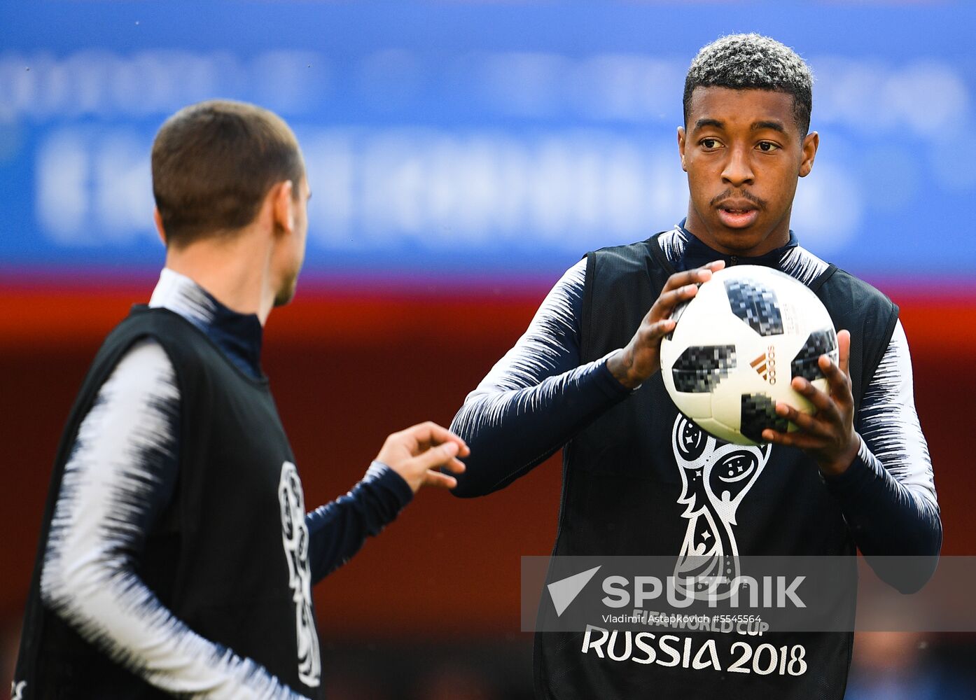 Russia World Cup France Training