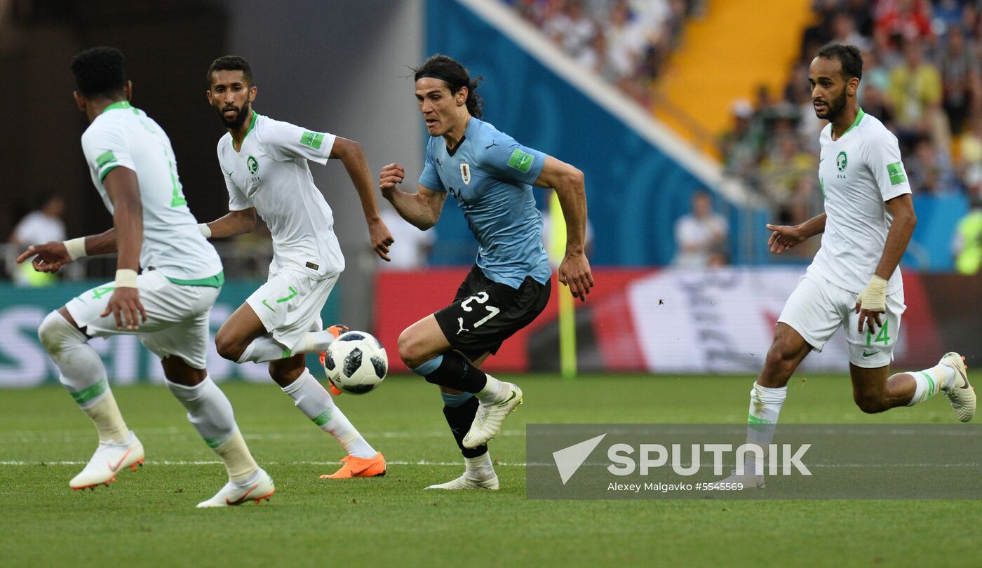 Russia World Cup Uruguay - Saudi Arabia