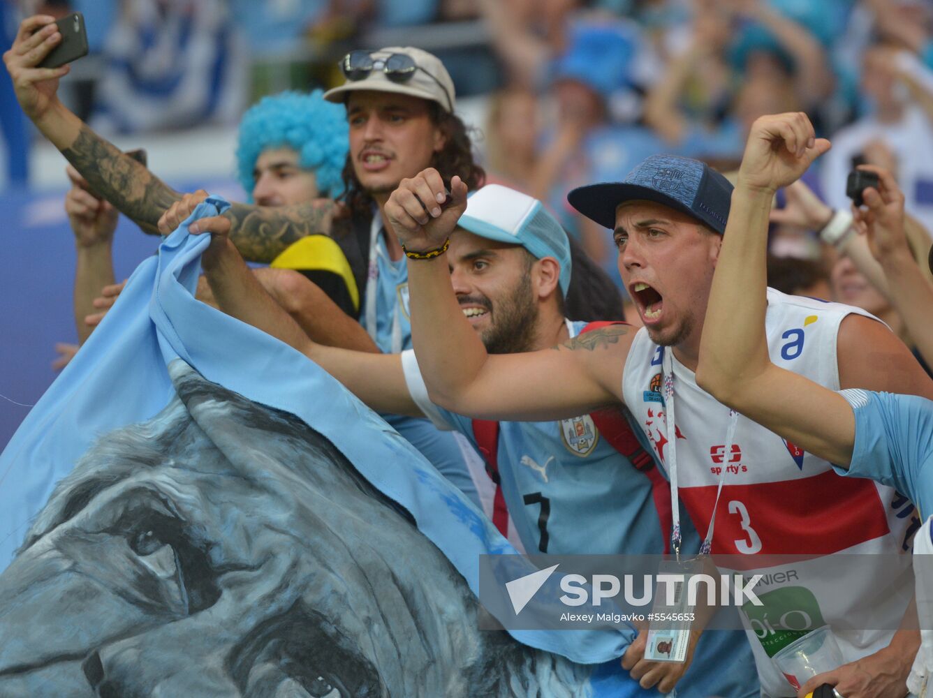 Russia World Cup Uruguay - Saudi Arabia