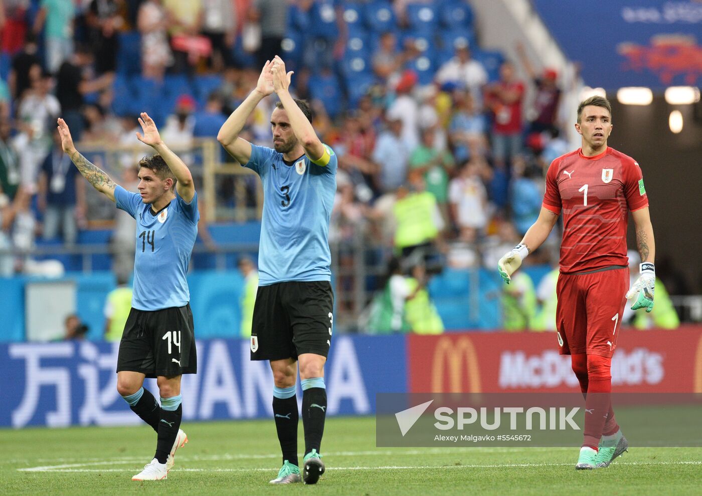 Russia World Cup Uruguay - Saudi Arabia