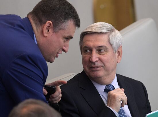 State Duma plenary meeting