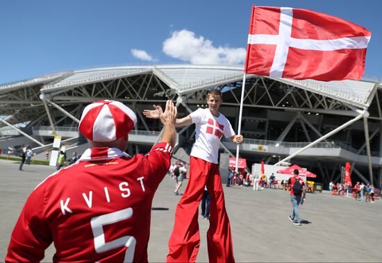 Russia World Cup Denmark - Australia