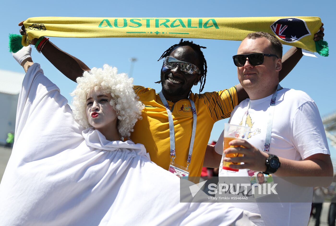 Russia World Cup Denmark - Australia