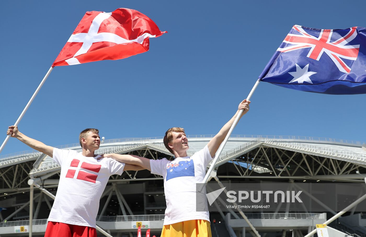 Russia World Cup Denmark - Australia