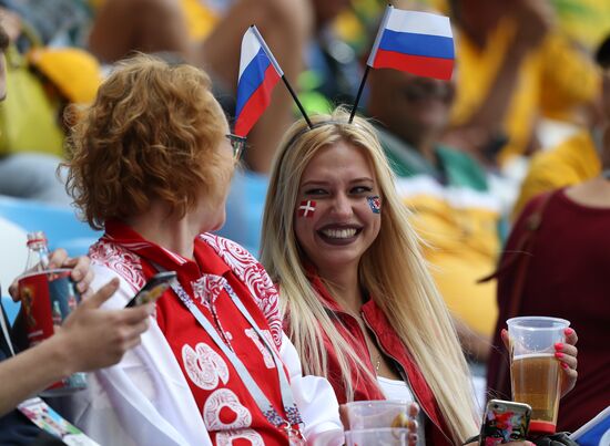 Russia World Cup Denmark - Australia