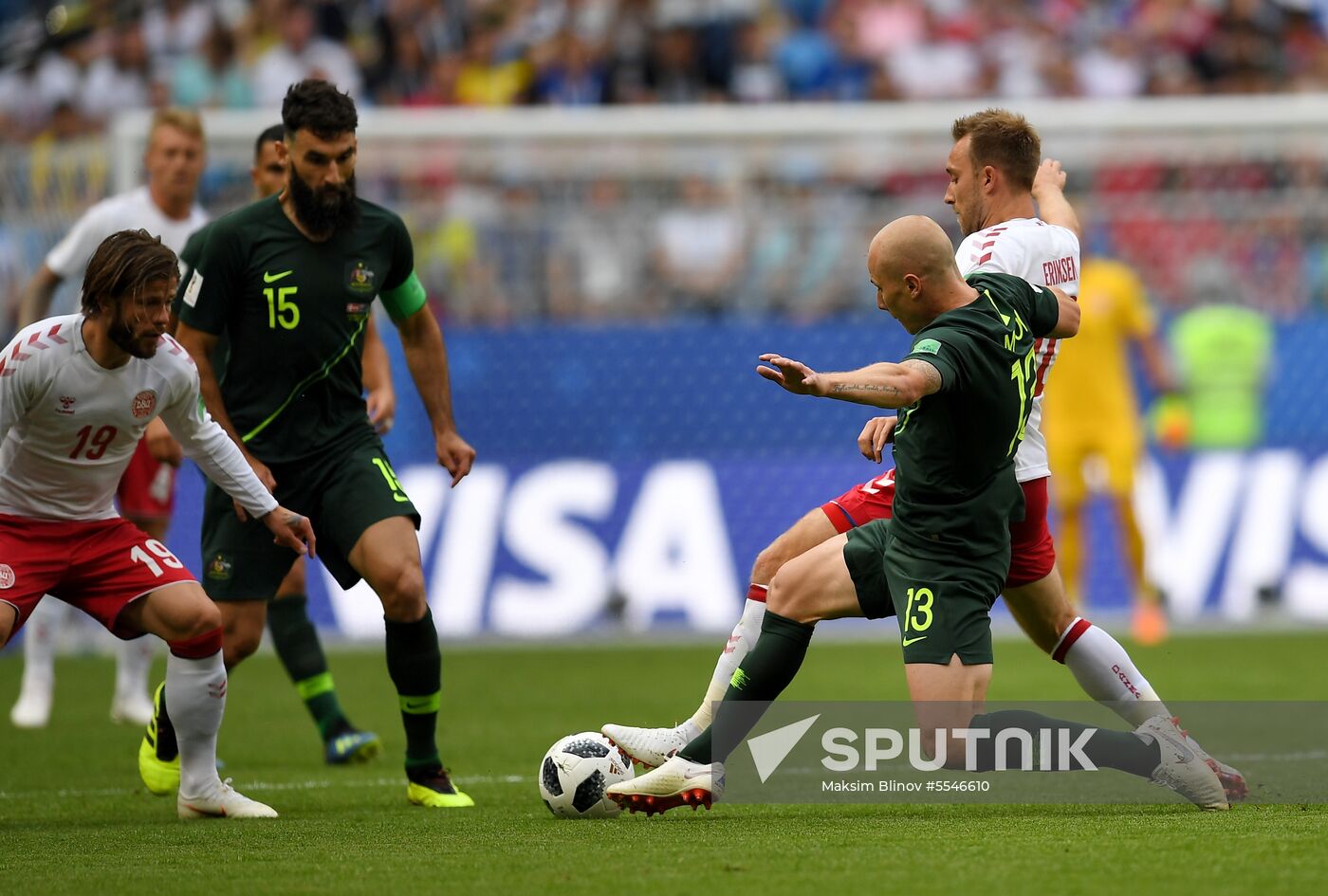 Russia World Cup Denmark - Australia