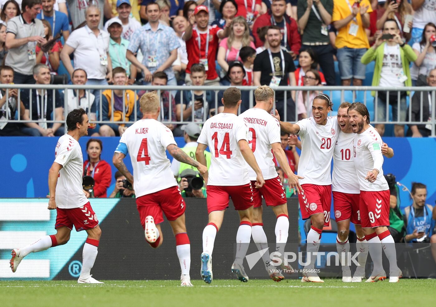 Russia World Cup Denmark - Australia