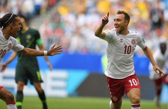 Russia World Cup Denmark - Australia