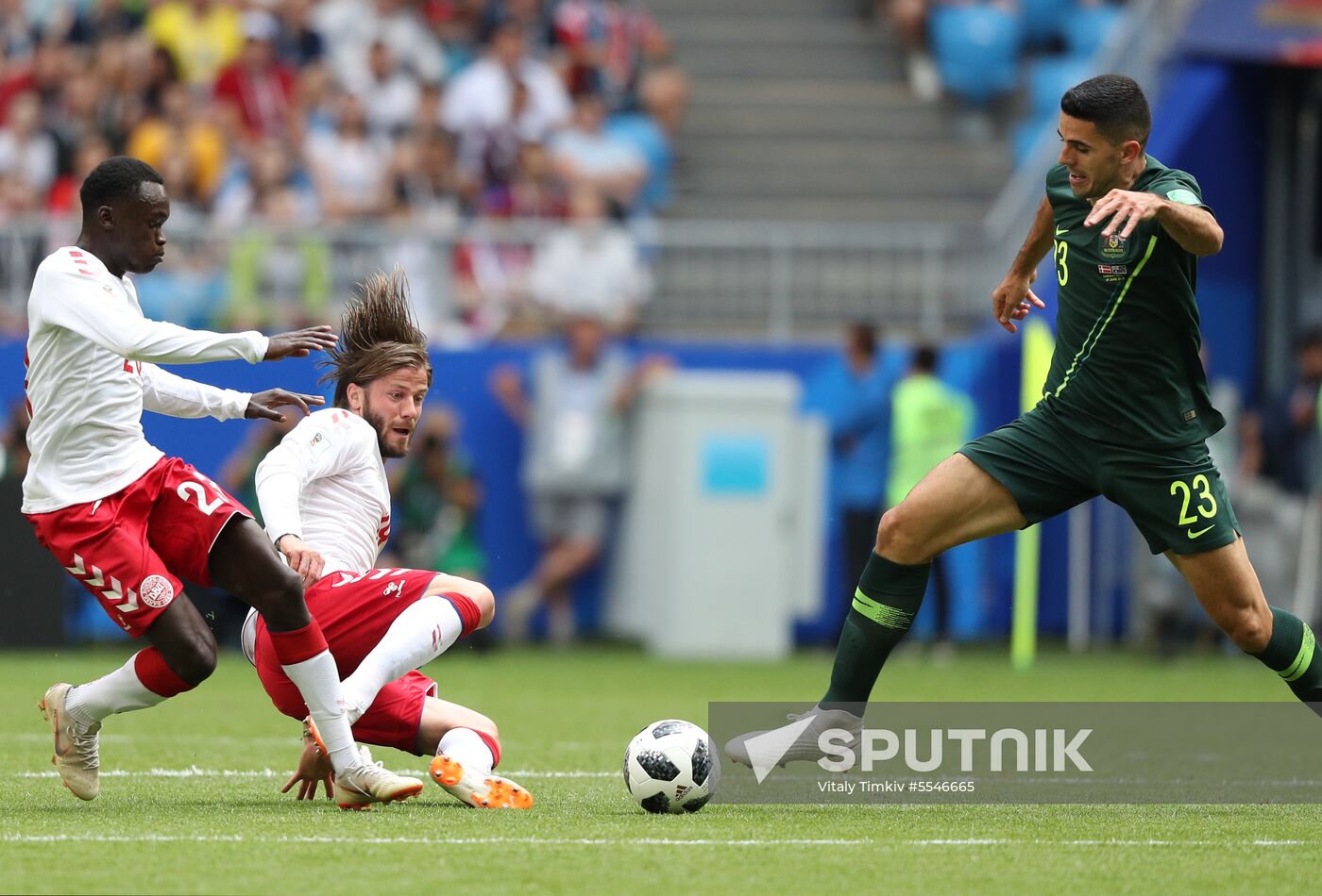 Russia World Cup Denmark - Australia