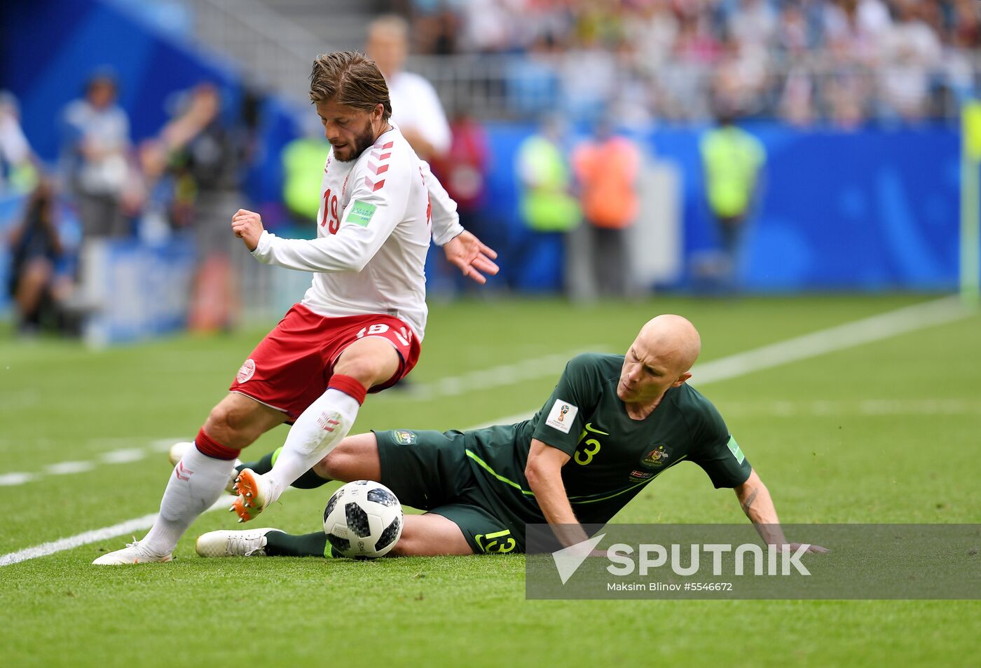 Russia World Cup Denmark - Australia