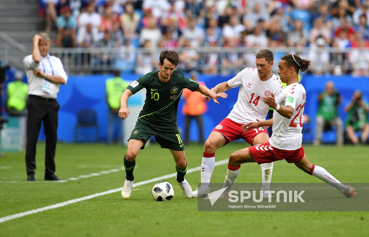 Russia World Cup Denmark - Australia