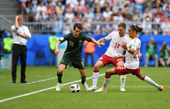 Russia World Cup Denmark - Australia