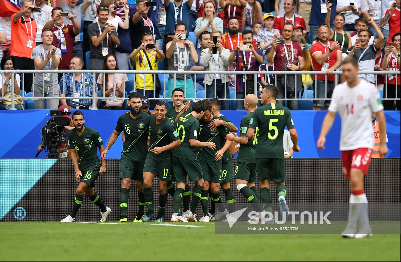 Russia World Cup Denmark - Australia