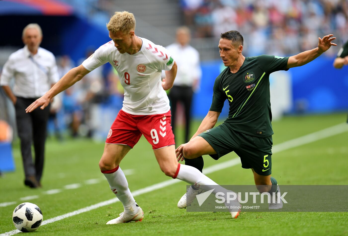 Russia World Cup Denmark - Australia