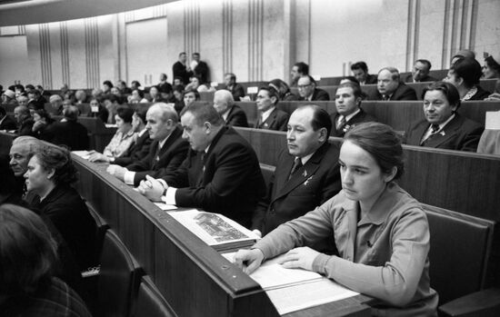 USSR Supreme Soviet deputy Valentina Shchipacheva