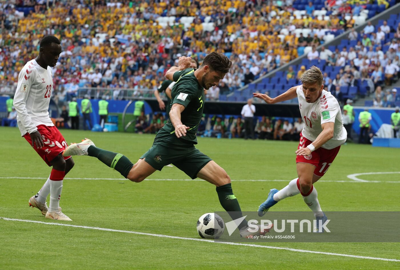 Russia World Cup Denmark - Australia