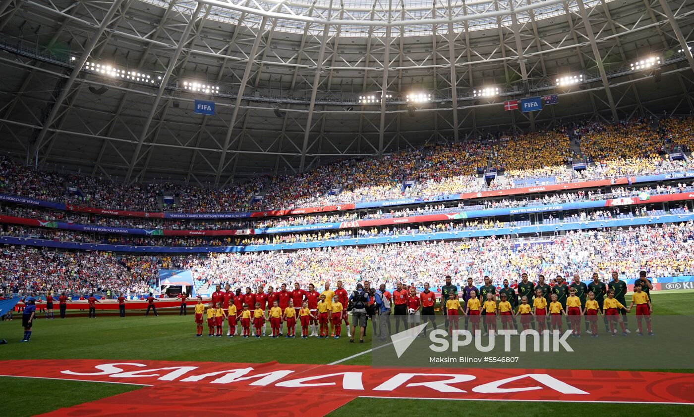 Russia World Cup Denmark - Australia