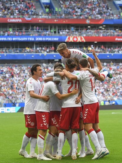 Russia World Cup Denmark - Australia