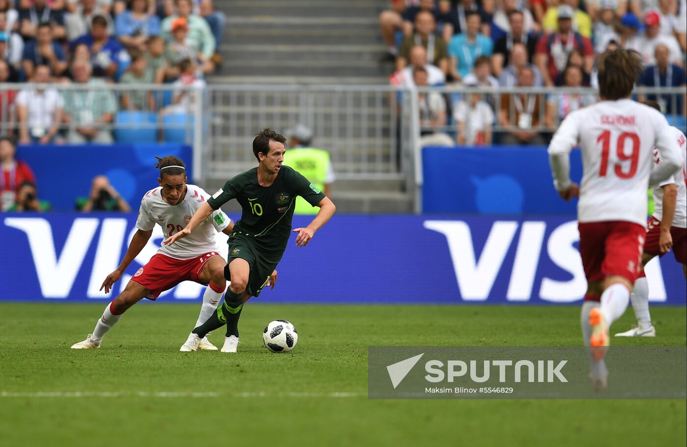 Russia World Cup Denmark - Australia