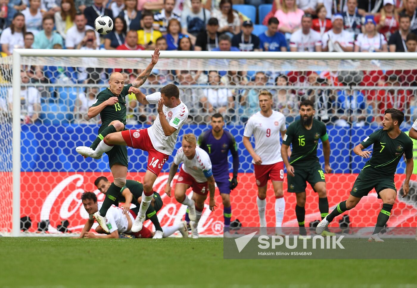 Russia World Cup Denmark - Australia