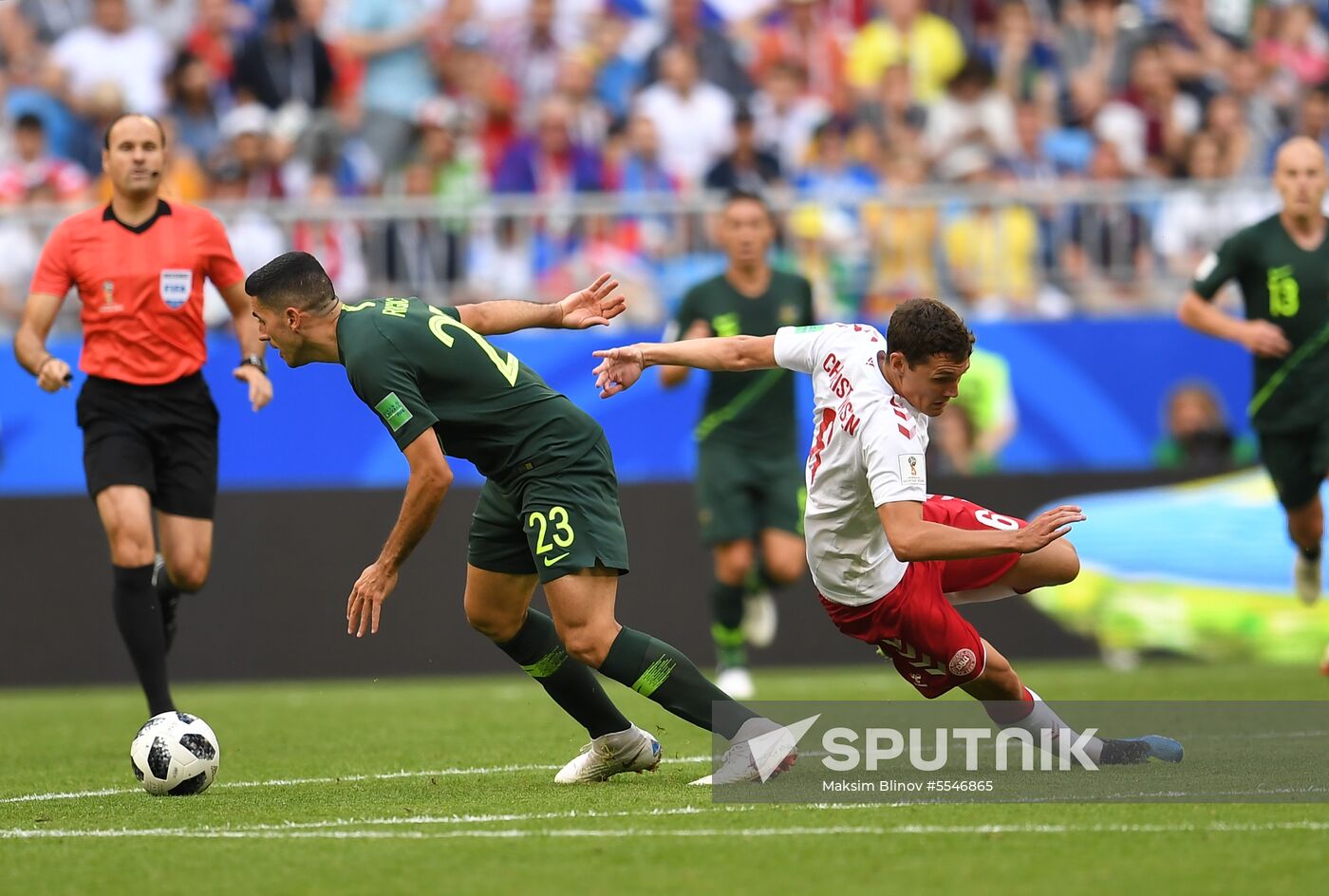 Russia World Cup Denmark - Australia