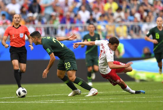 Russia World Cup Denmark - Australia