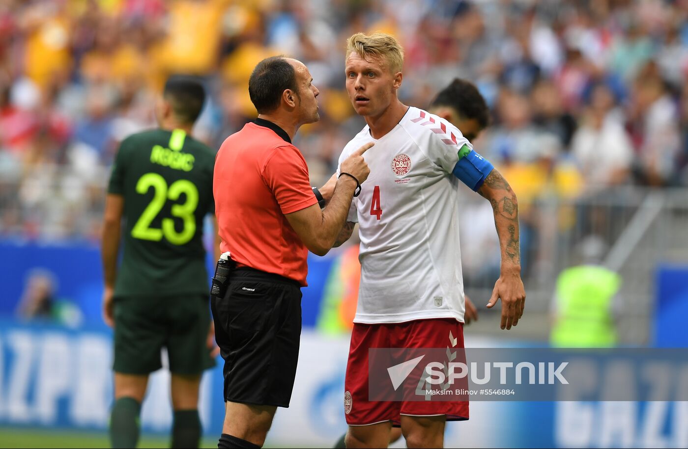 Russia World Cup Denmark - Australia