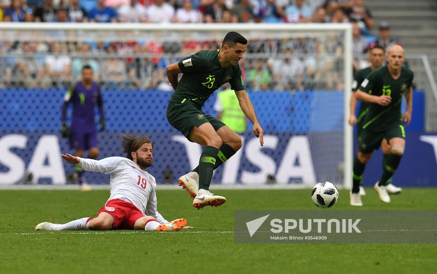 Russia World Cup Denmark - Australia