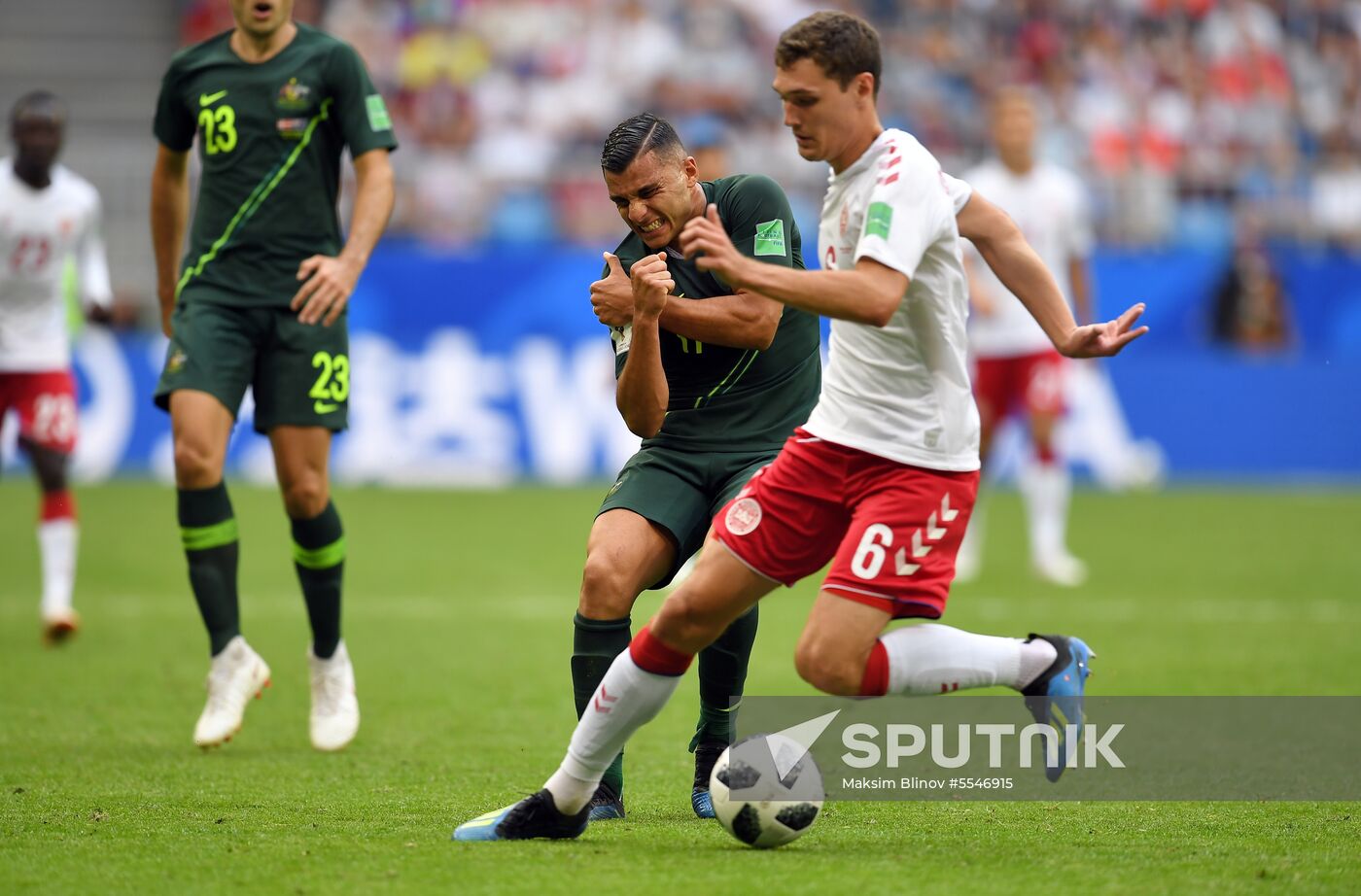 Russia World Cup Denmark - Australia