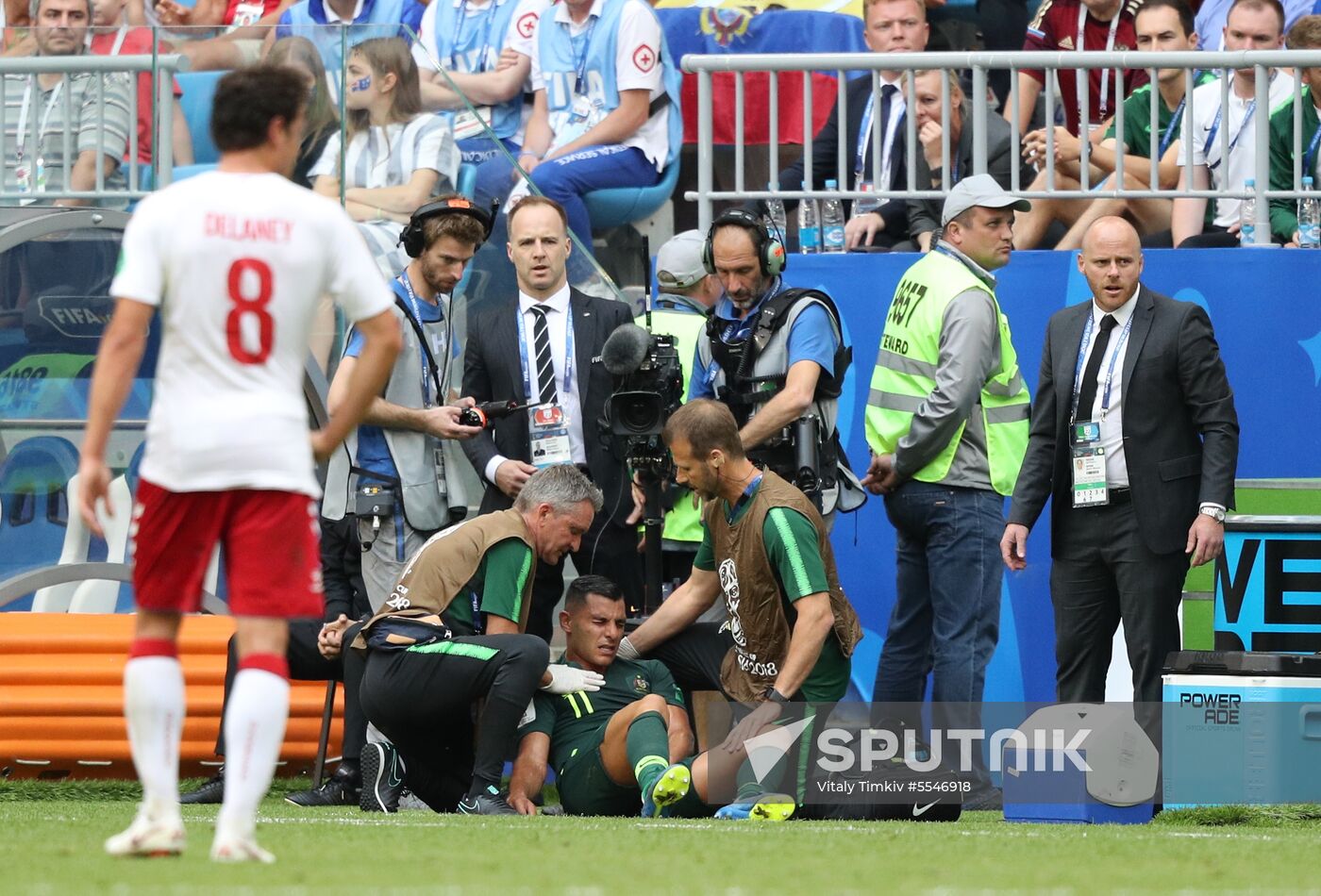 Russia World Cup Denmark - Australia