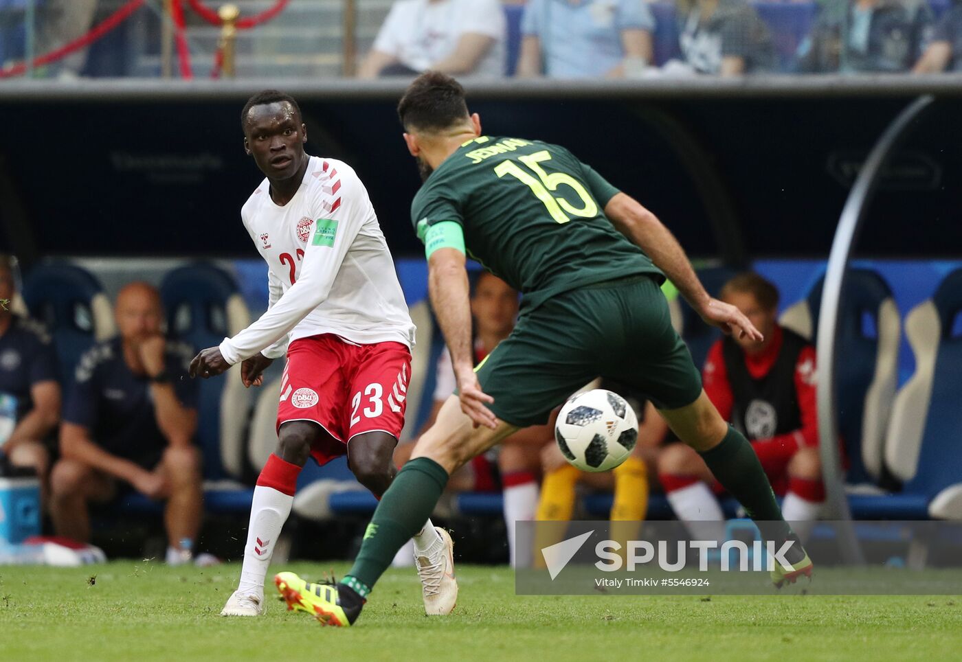Russia World Cup Denmark - Australia